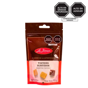 Toffees surtidos 100 g