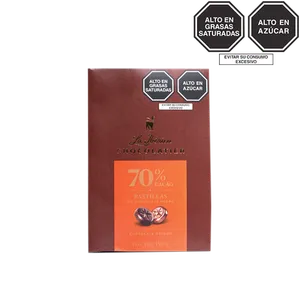 Pastillas de chocolate 70% 150g