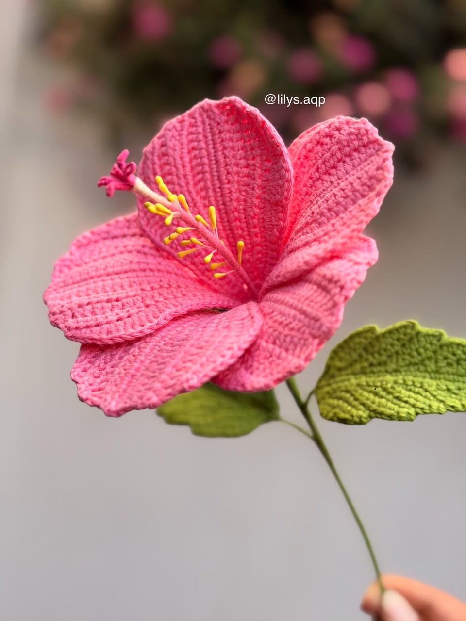 Woven petal rose