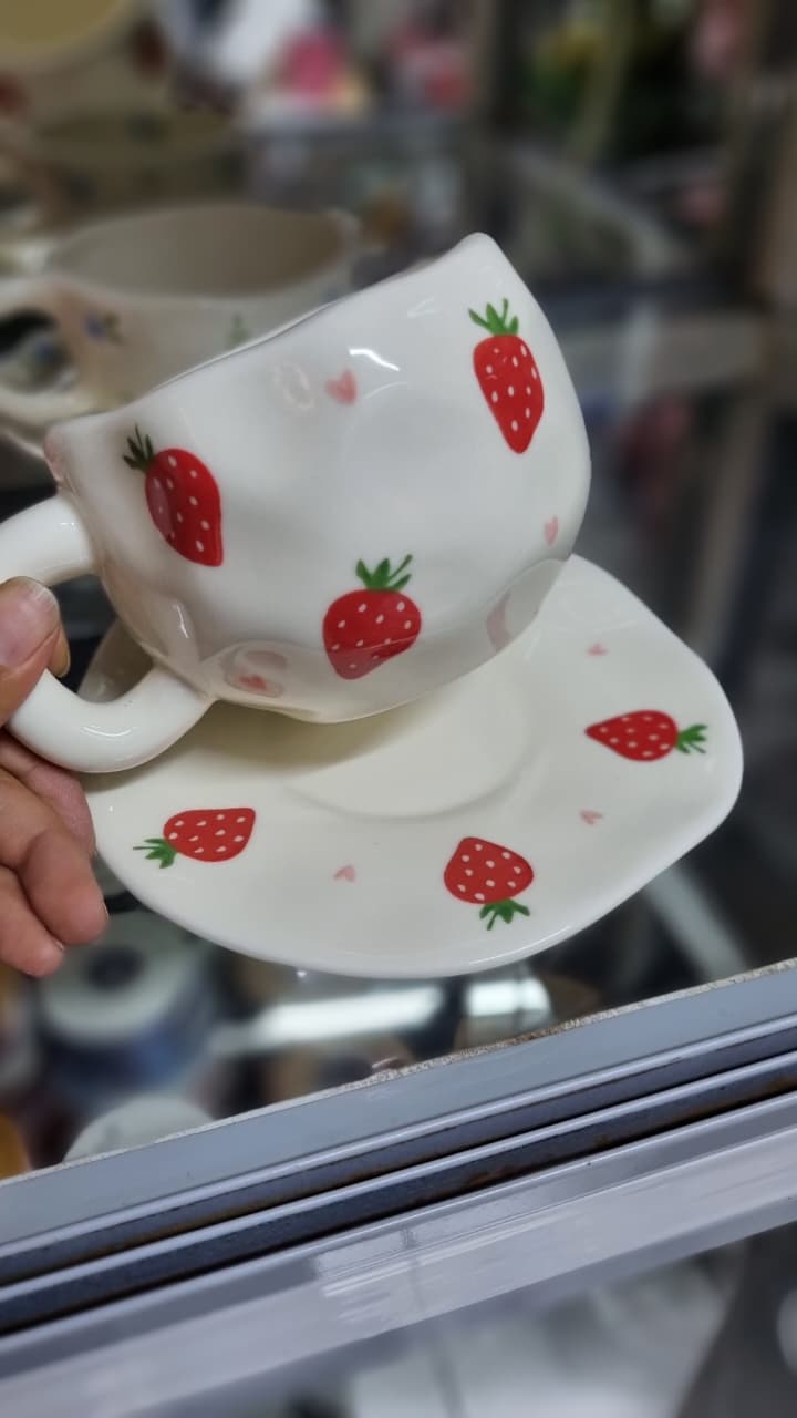 Taza y platillo aesthetic