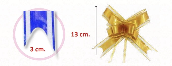 Lazo Magico organza 13cm