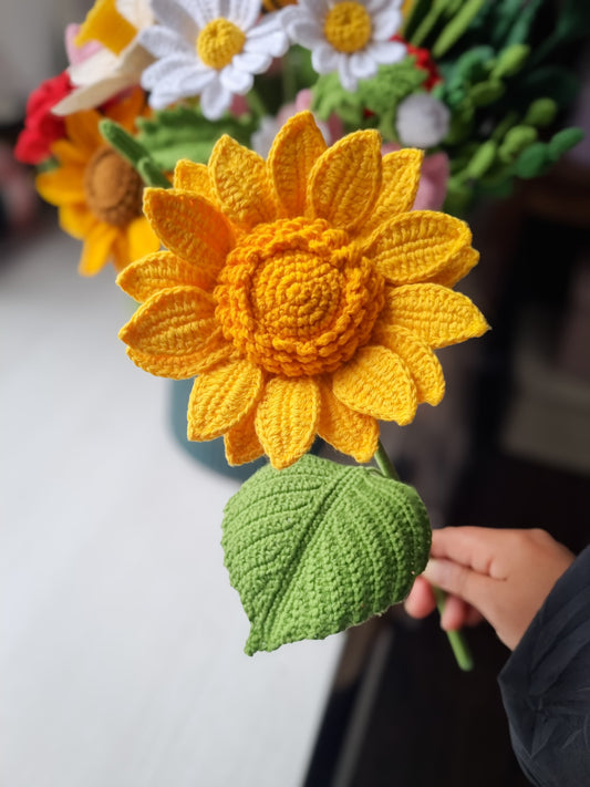 Girasol tejido