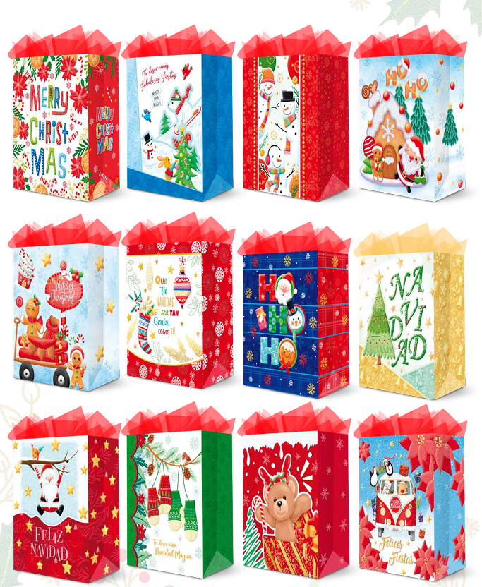 Bolsa de regalo navidad mz - Paquete