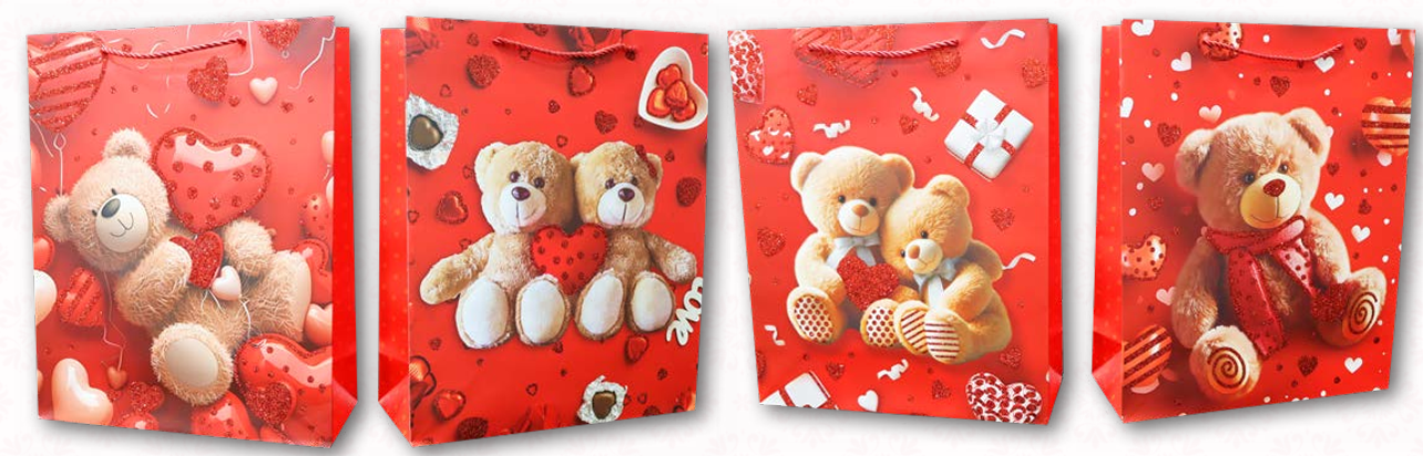 Bolsa de regalo ositos alto relieve mz - Paquete
