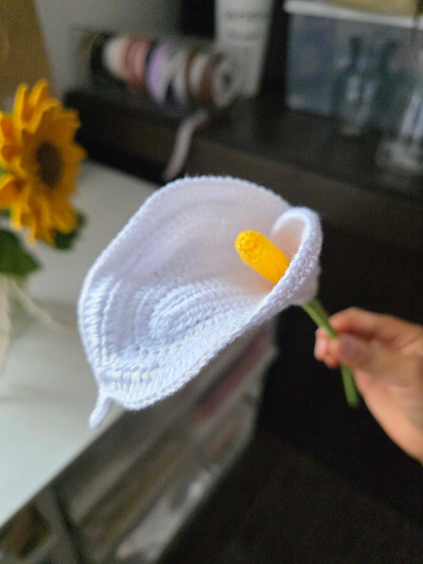 Woven Calla Lily