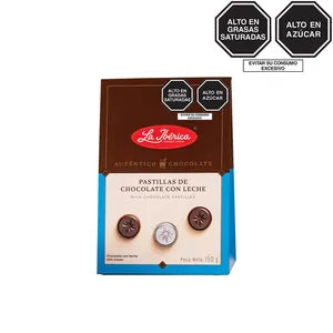 Pastillas de chocolate fondant x 150 g