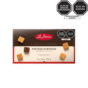 Toffees surtidos 300 g
