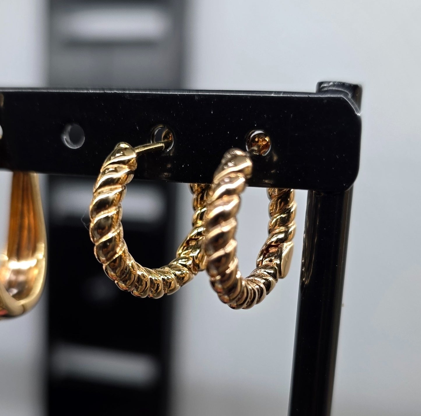Chunky style earrings #2