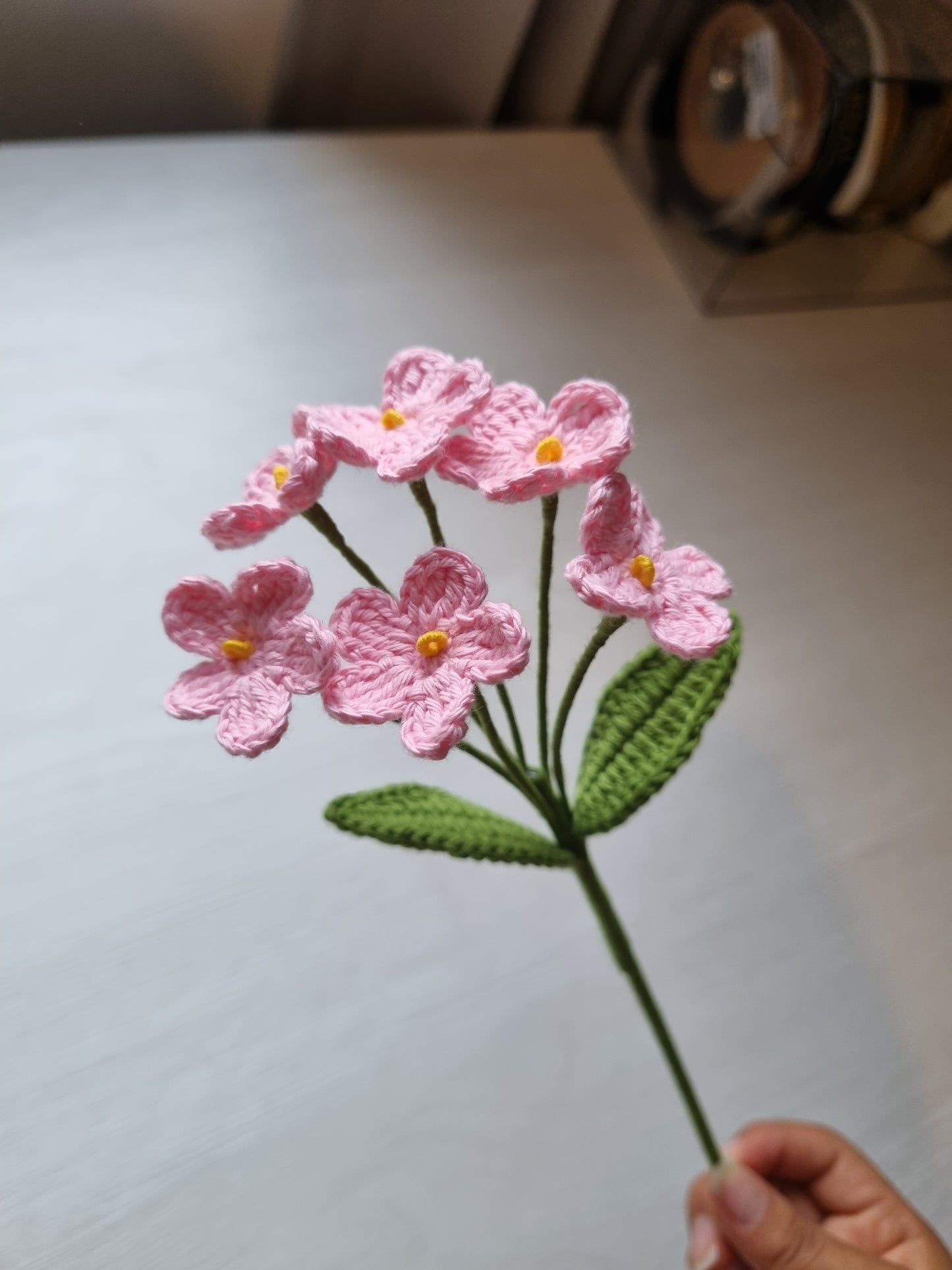 Forget Me Not Crocheted Flowers