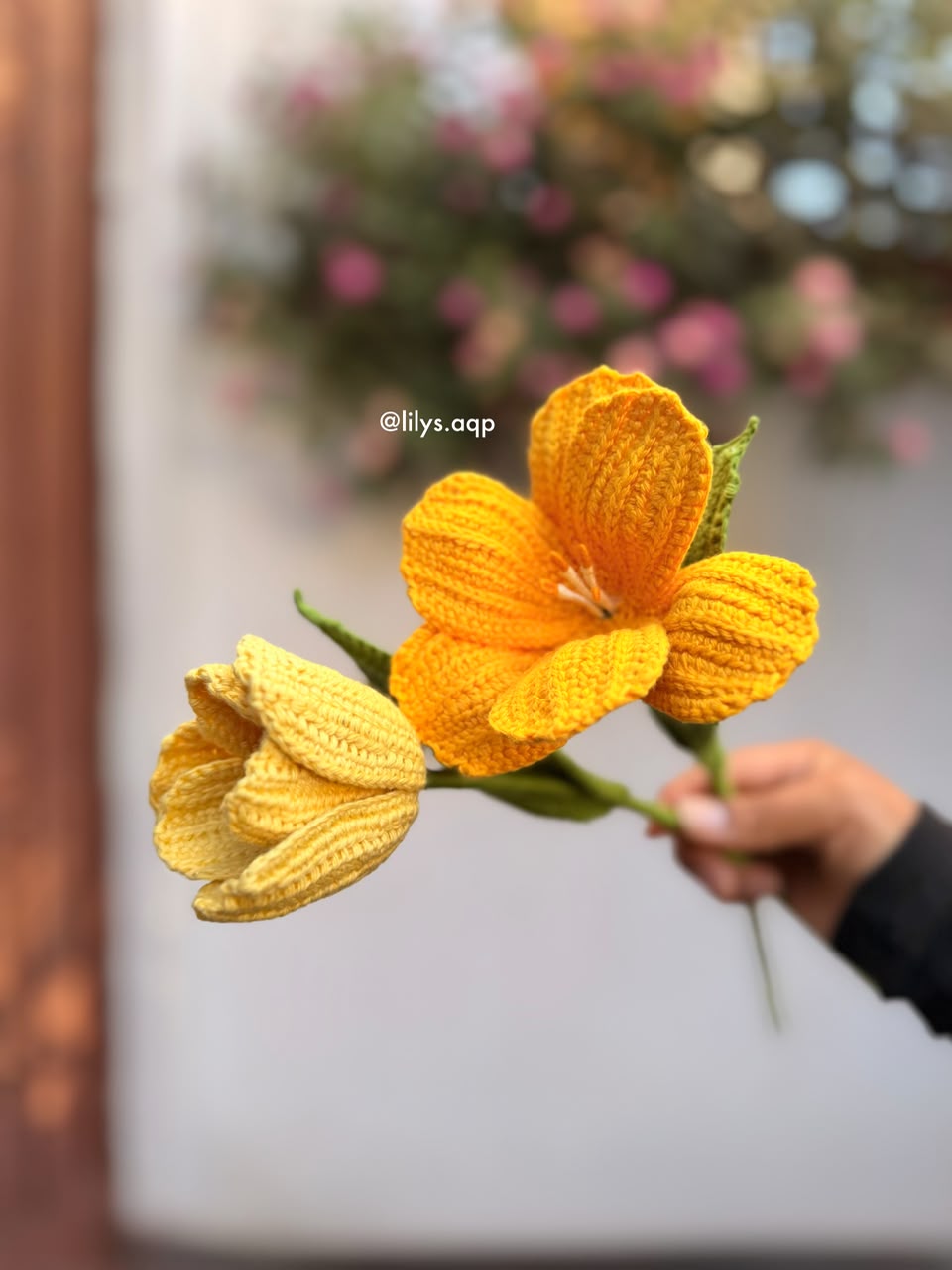 8-Petal Knitted Rose PDF Pattern – Digital PDF