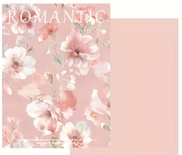 Papel con diseño para flores