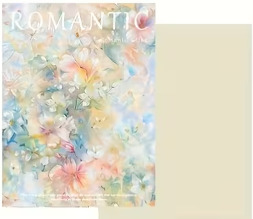Papel con diseño para flores