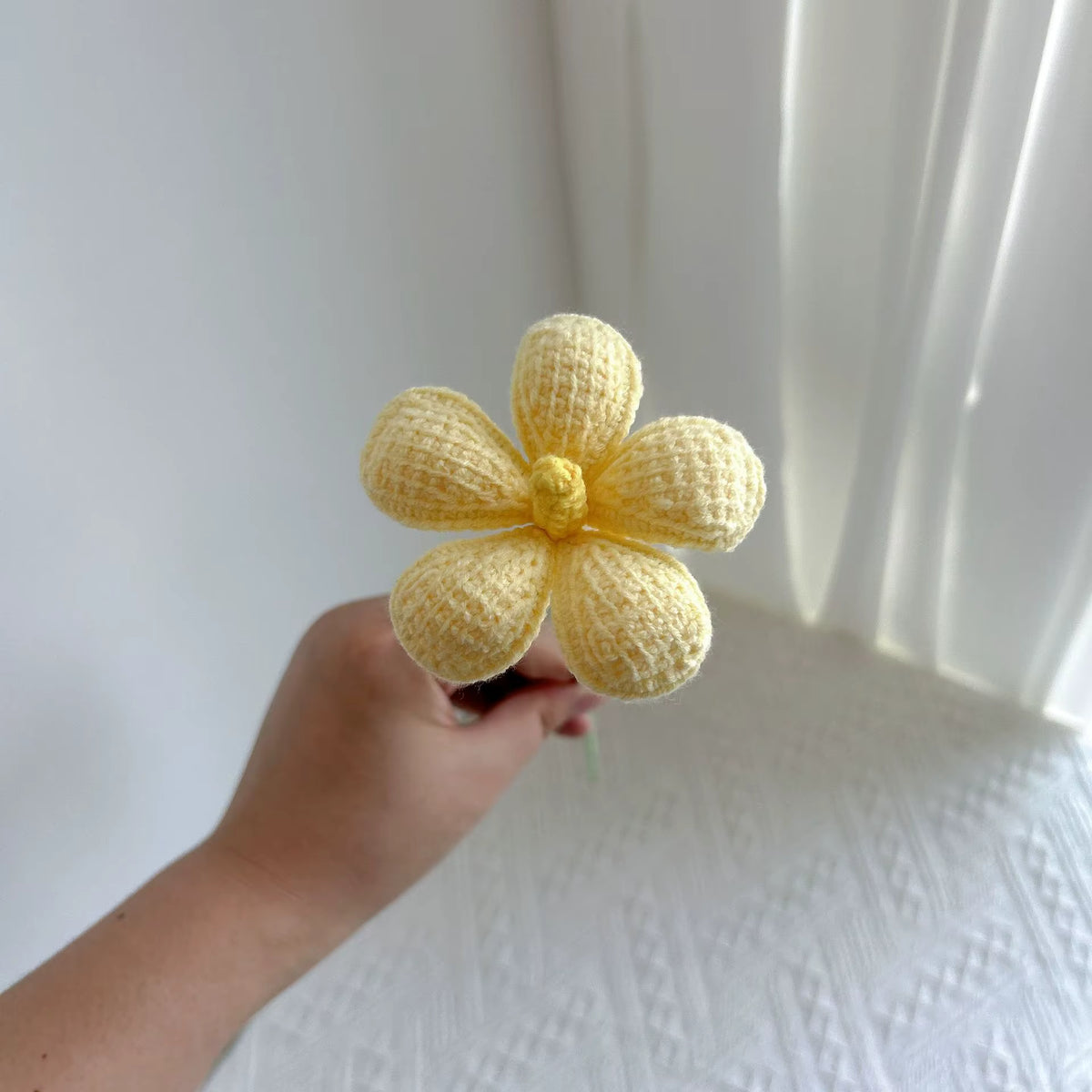 Flor decorativa tejida | S/15.00 soles