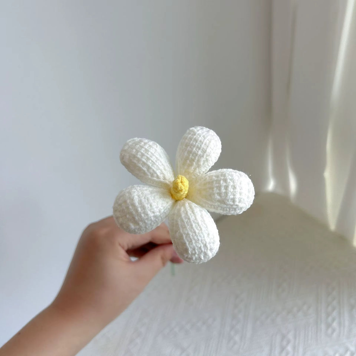 Flor decorativa tejida | S/15.00 soles