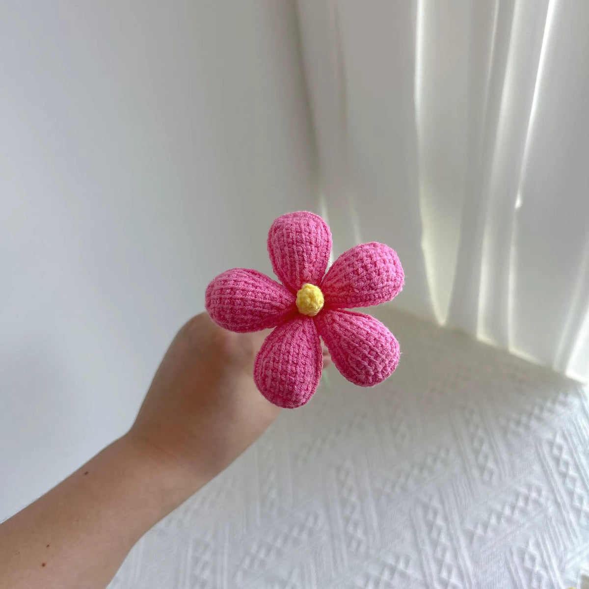 Flor decorativa tejida | S/15.00 soles