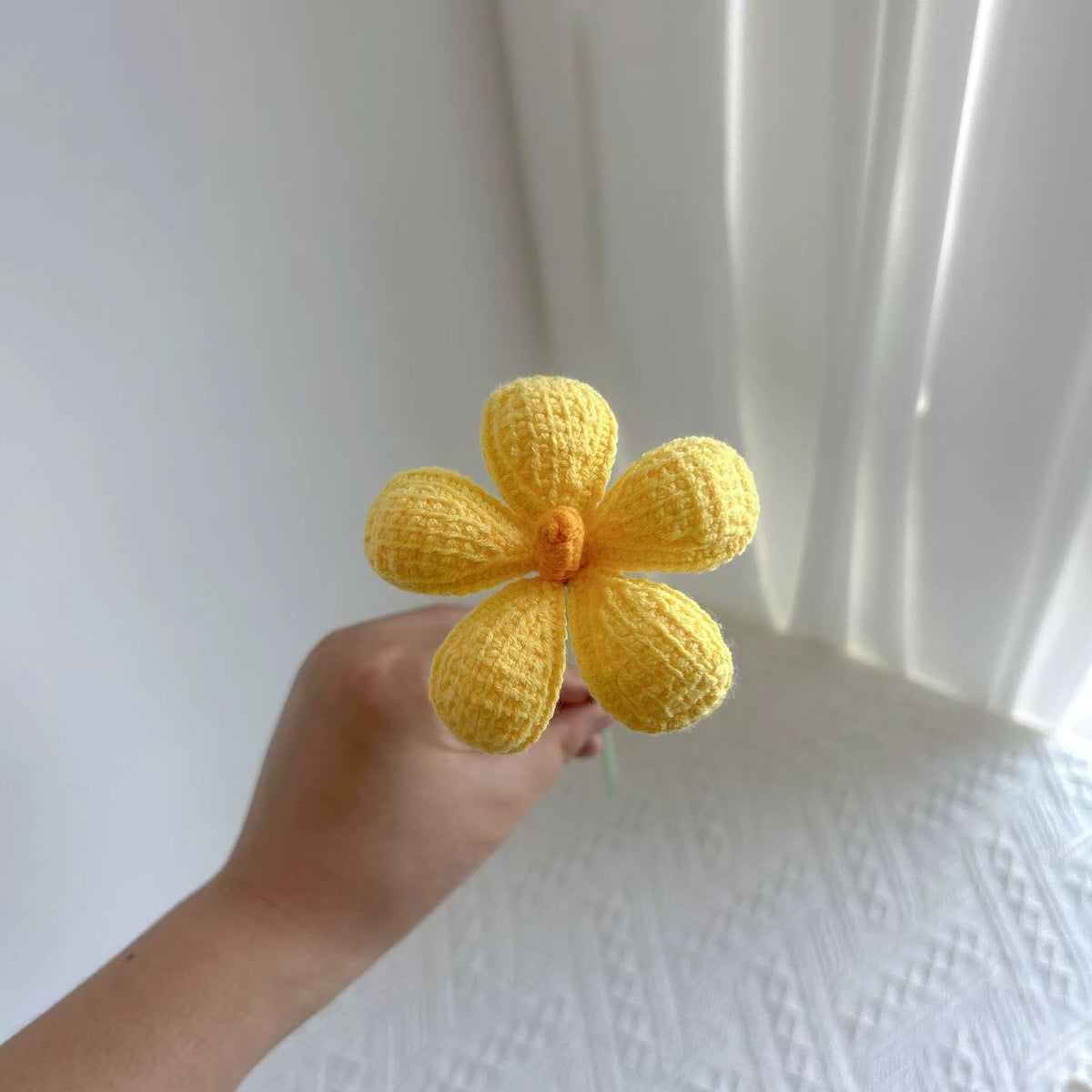 Flor decorativa tejida | S/15.00 soles