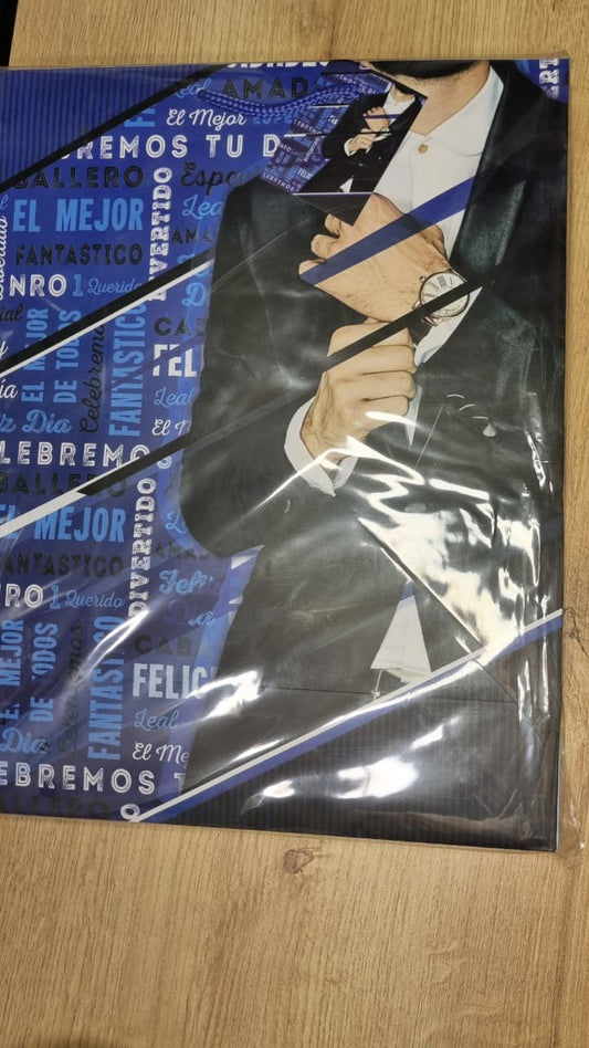 Bolsa de regalo caballero mz - Paquete