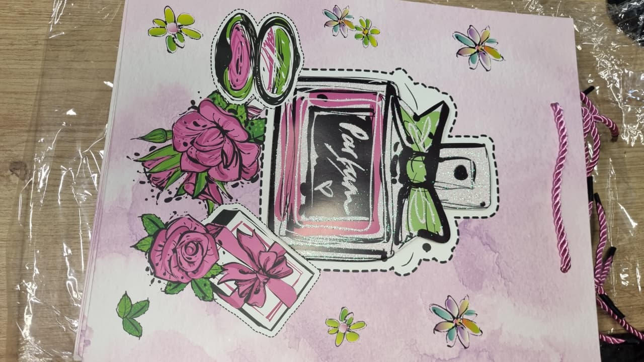 Bolsa de regalo juvenil alto relieve mz - Paquete