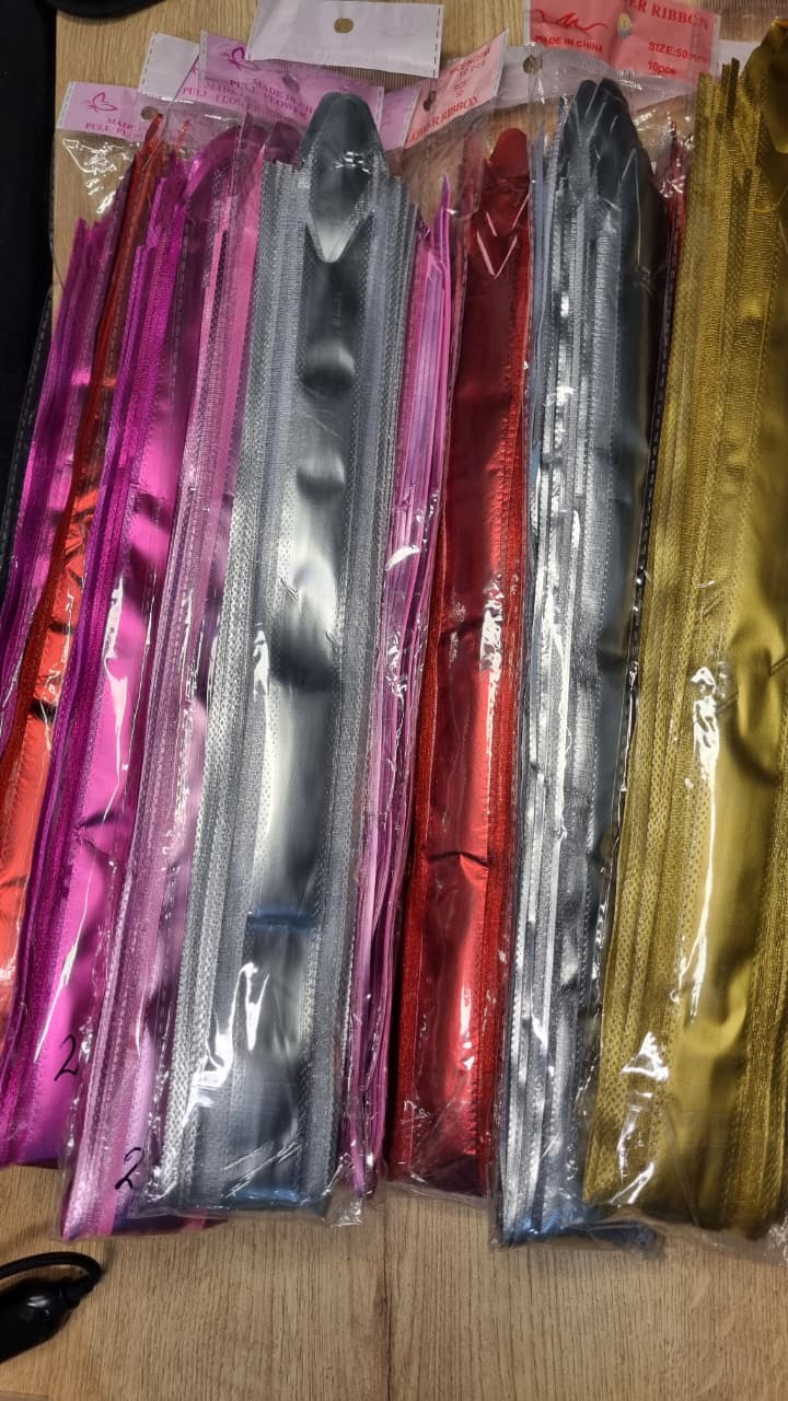 Lazo Magico organza metalizado 20 cm