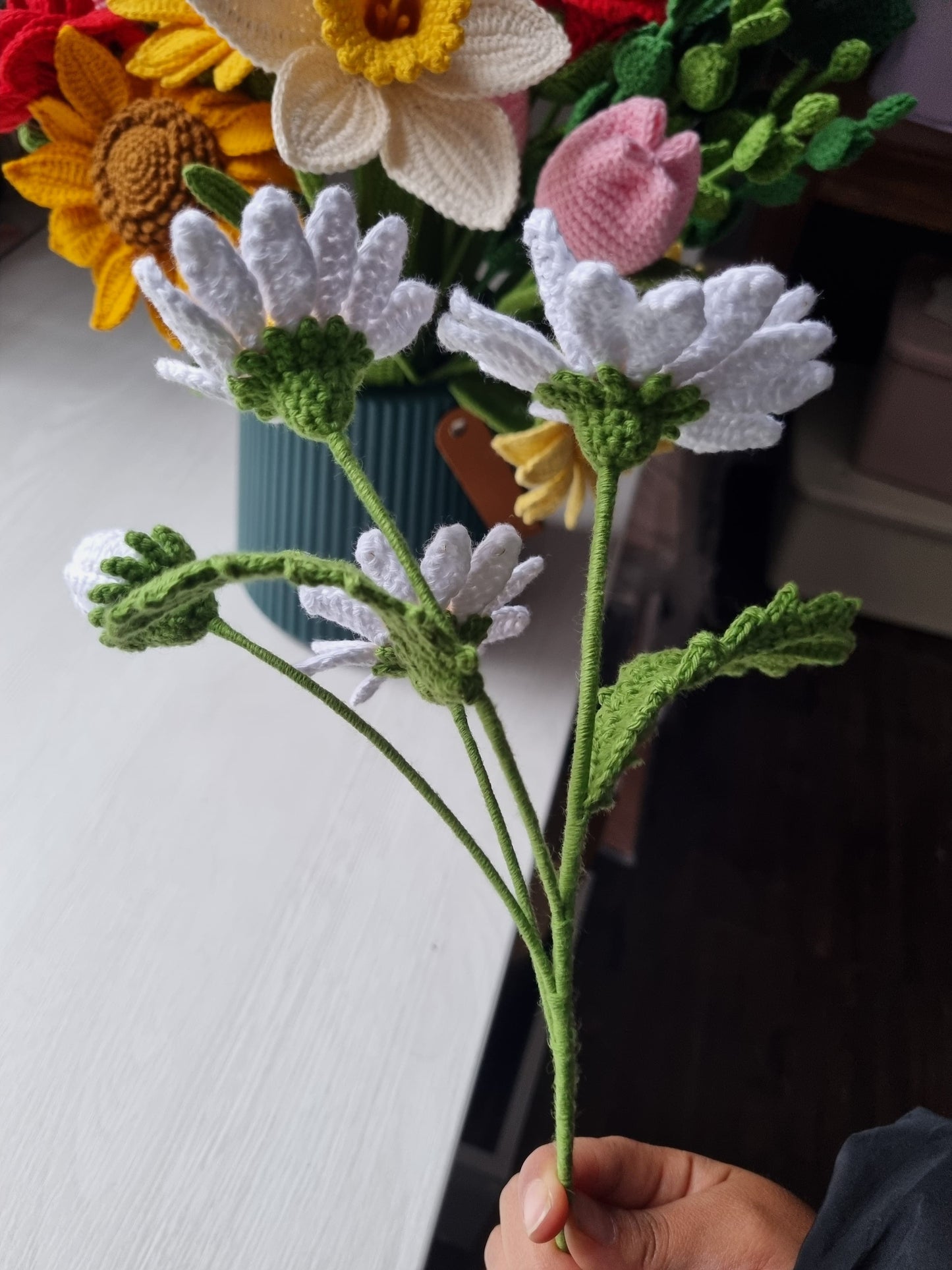 Rama de Margaritas Tejidas | S/85.00 soles