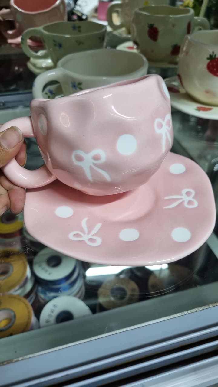 Taza y platillo aesthetic