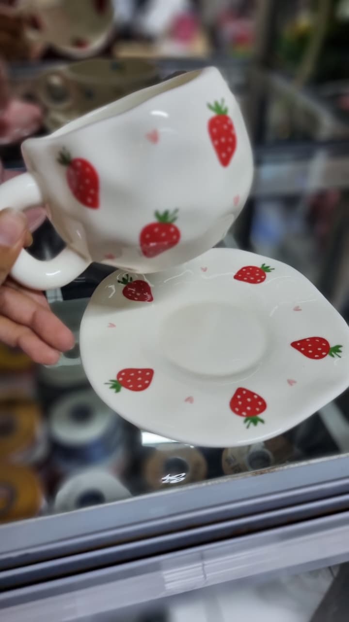 Taza y platillo aesthetic