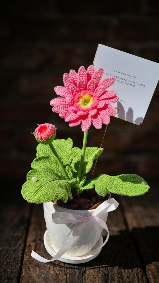 8-Petal Knitted Rose PDF Pattern – Digital PDF