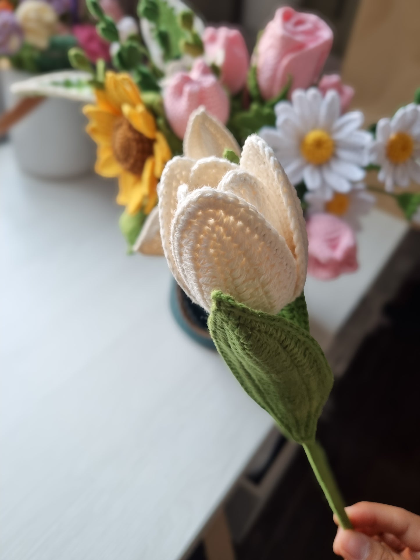 Patrón Tejido de Tulipán a Crochet | PDF