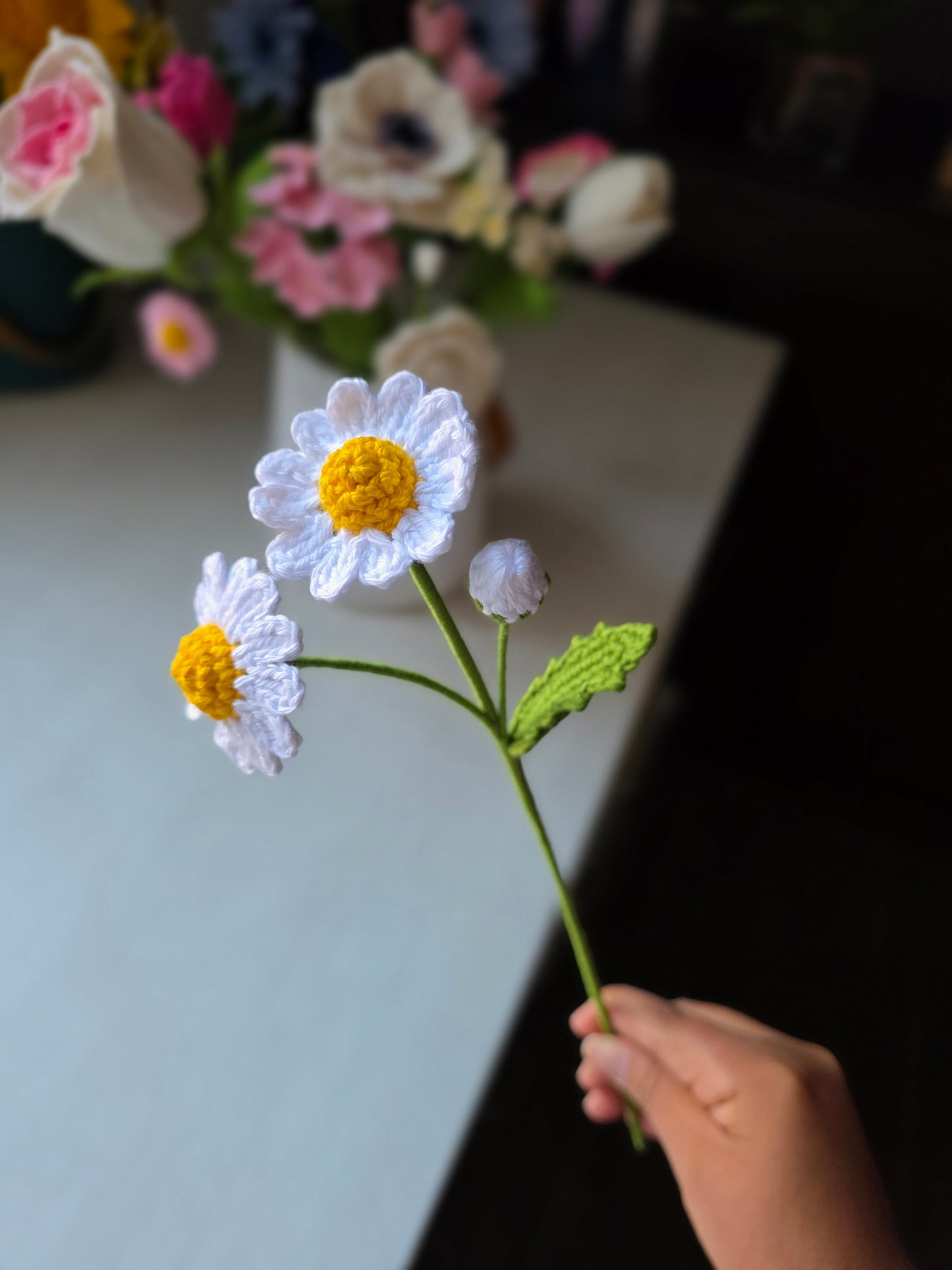 Woven Mini-Daisy